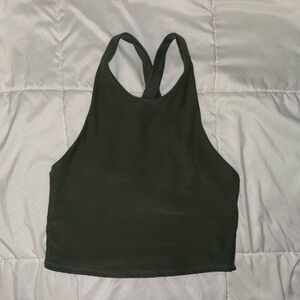 Abercrombie & Fitch Dark Green Athletic top